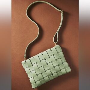 Anthropologie Lindy Woven Clutch